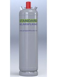 Flaske standard stål 33 kg POL