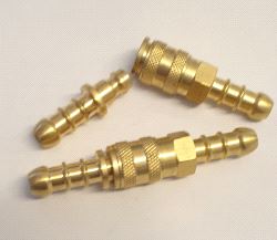 Hurtigkobling 1/4 Slange  - 8 mm slangenippel komplett